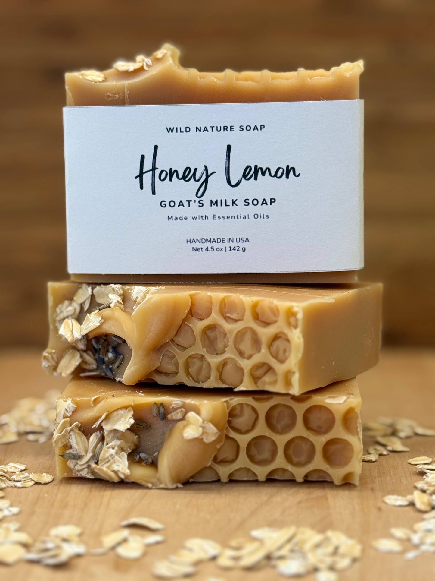 Honey Lemon Soap, Goats Milk Soap