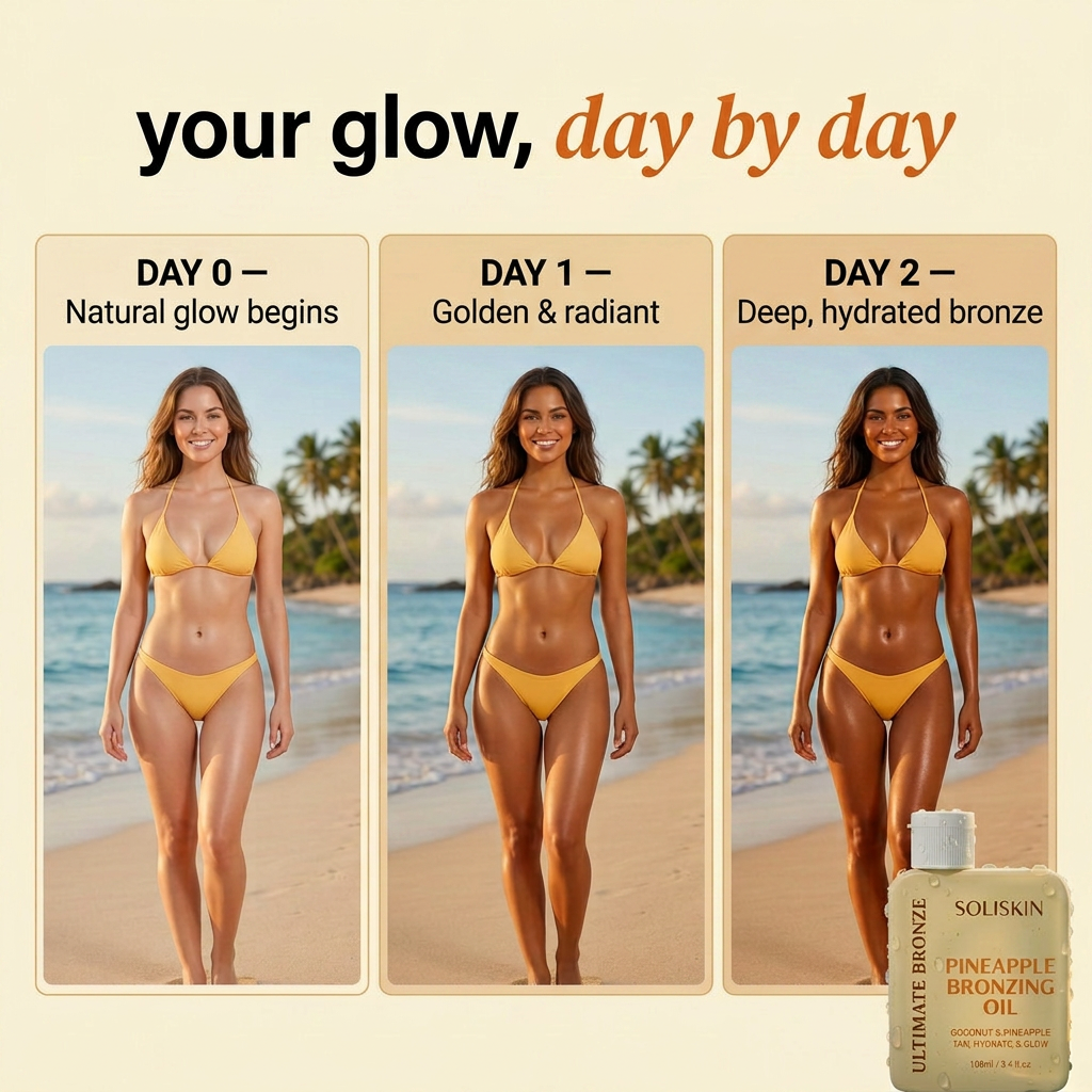 Pineapple Bronzing oil