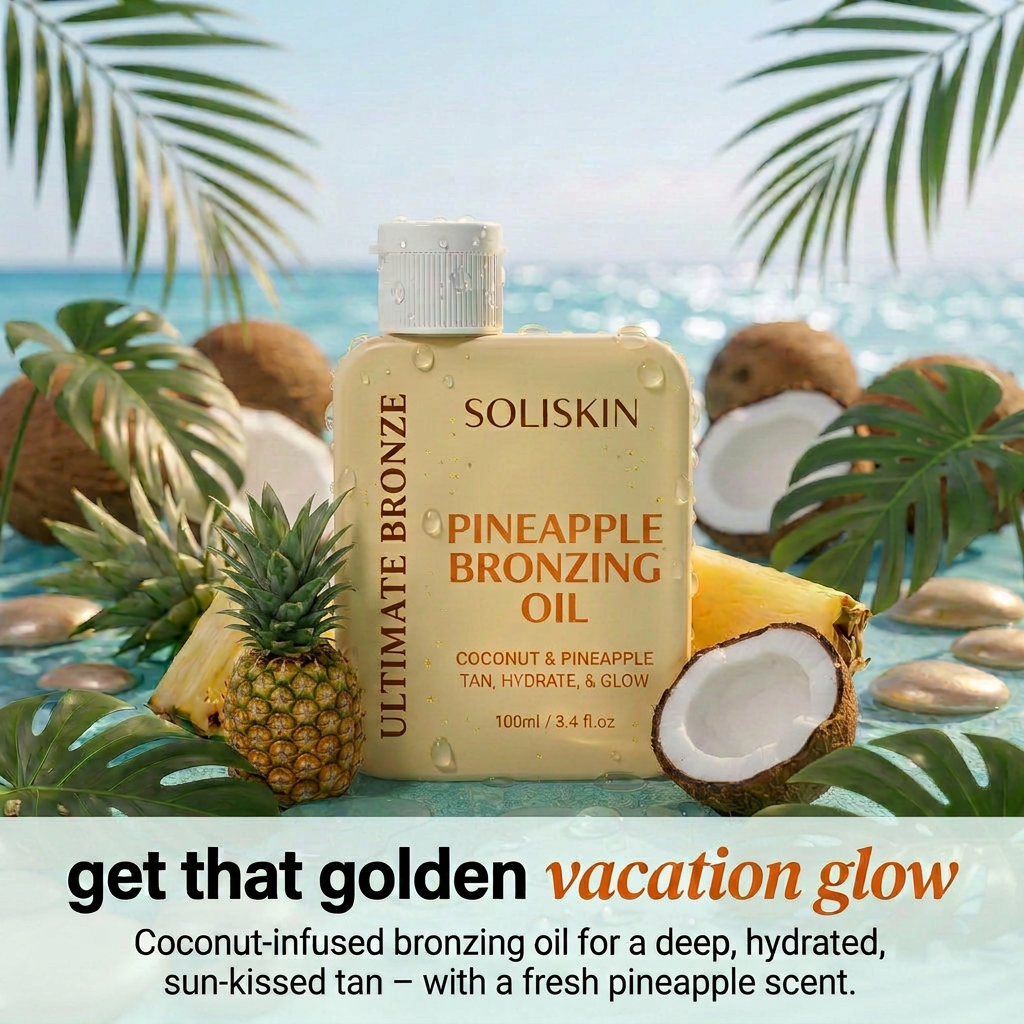 Pineapple Bronzing oil