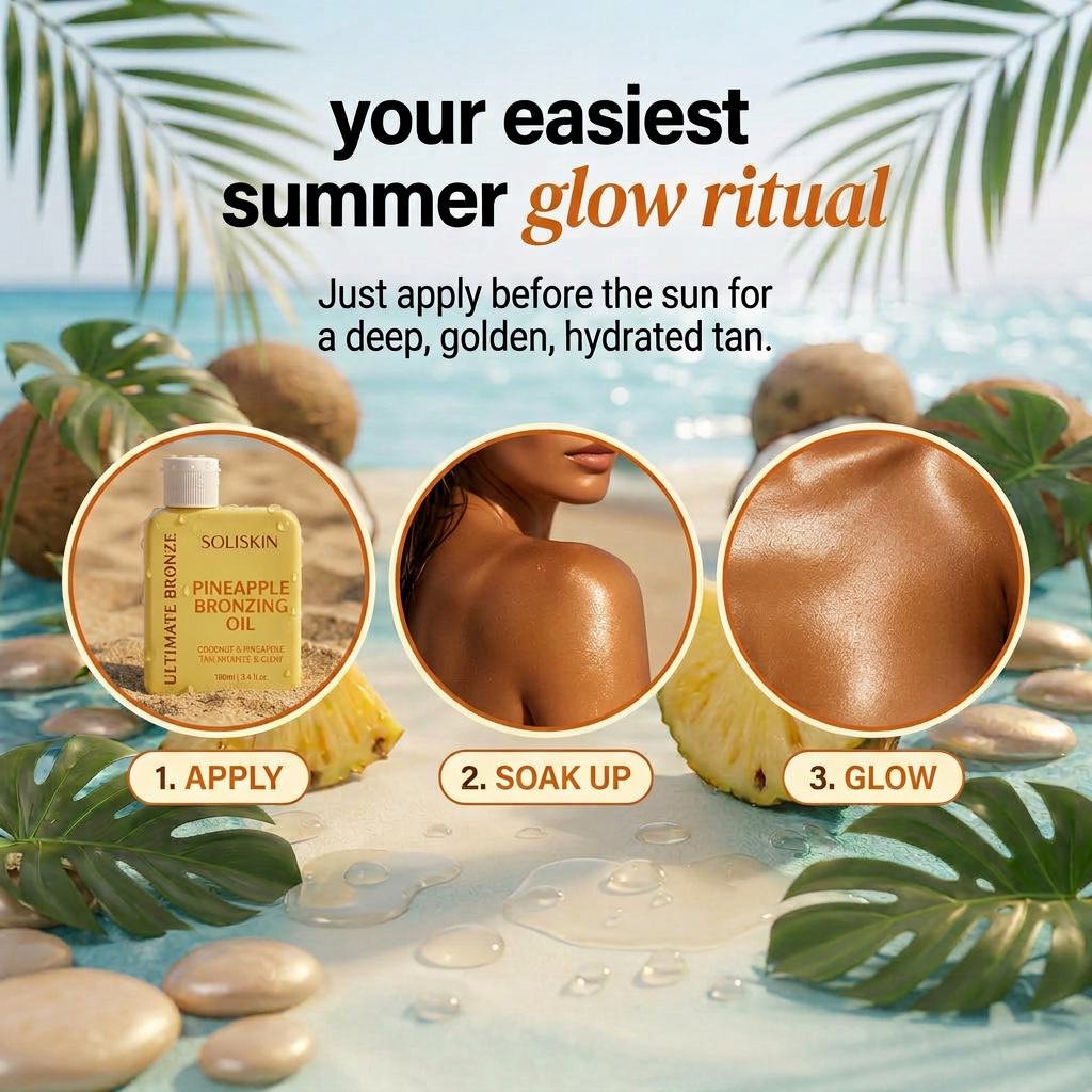 Pineapple Bronzing oil