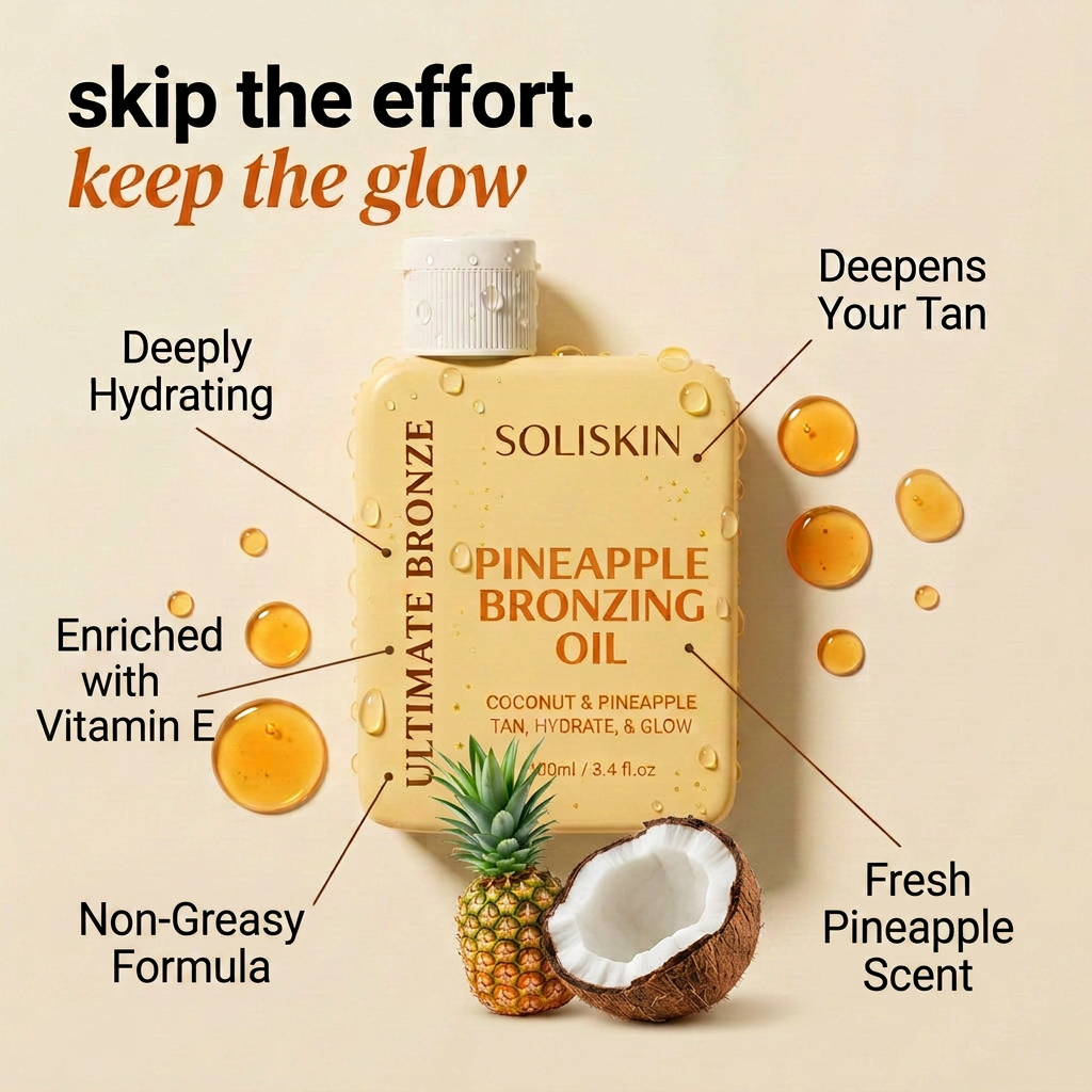 Pineapple Bronzing oil