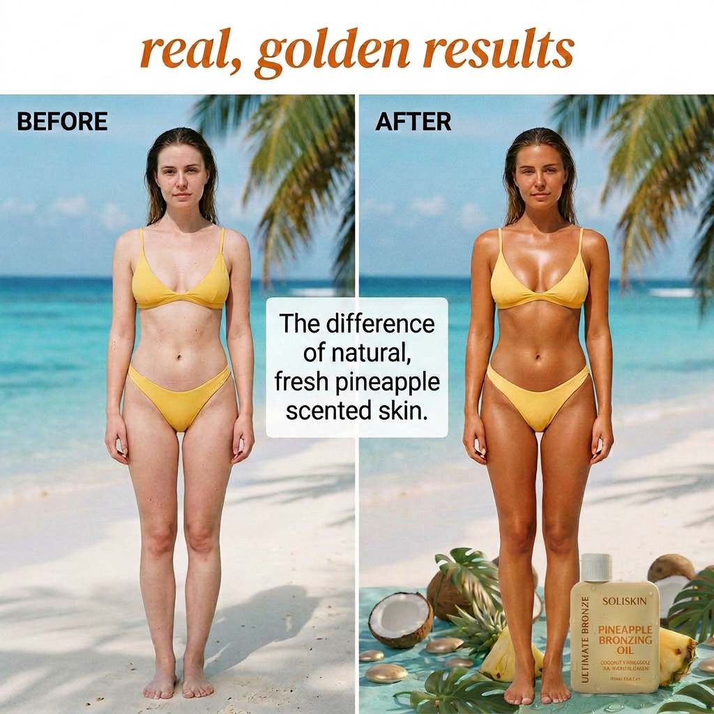 Pineapple Bronzing oil