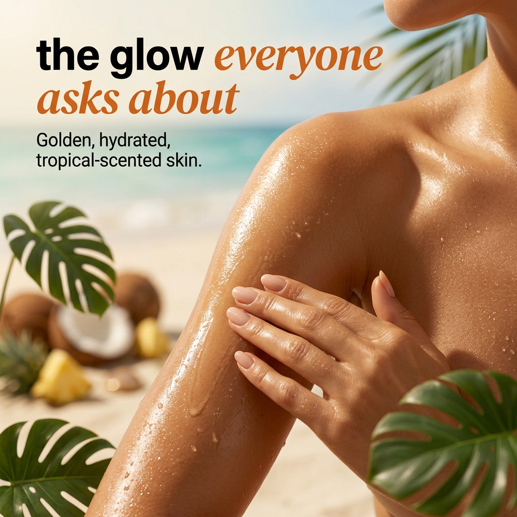 Pineapple Bronzing oil